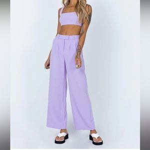 Princess Polly Huxley Set Lilac